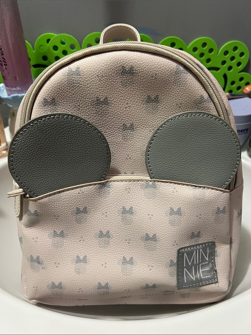 Minnie's Kids Mini Backpack with Grey Ears